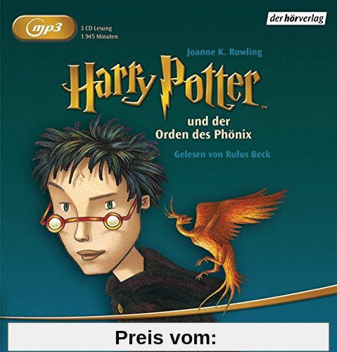 Harry Potter und der Orden des Phönix (Harry Potter, gelesen von Rufus Beck, Band 5)